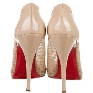 Christian Louboutin patent leather pumps